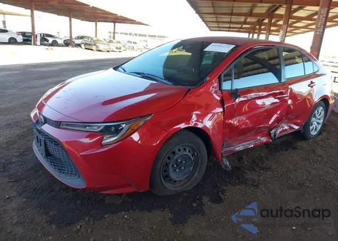 2021 Toyota Corolla Le z USA, uszkodzony, nr VIN JTDEPMAE7MJ124298